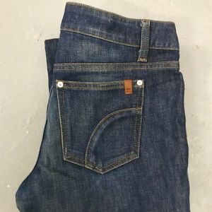 Joe’s Jeans, “honey” bootcut, blue, size 28